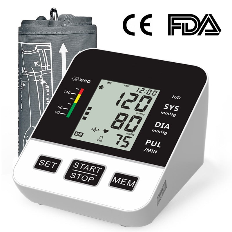 Home Blood Pressure Monitor Automatic Digital Device
